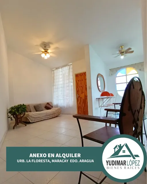 Acogedor Anexo En Alquiler, Ubicado En La Urbanización La Floresta, Maracay-edo.aragua
