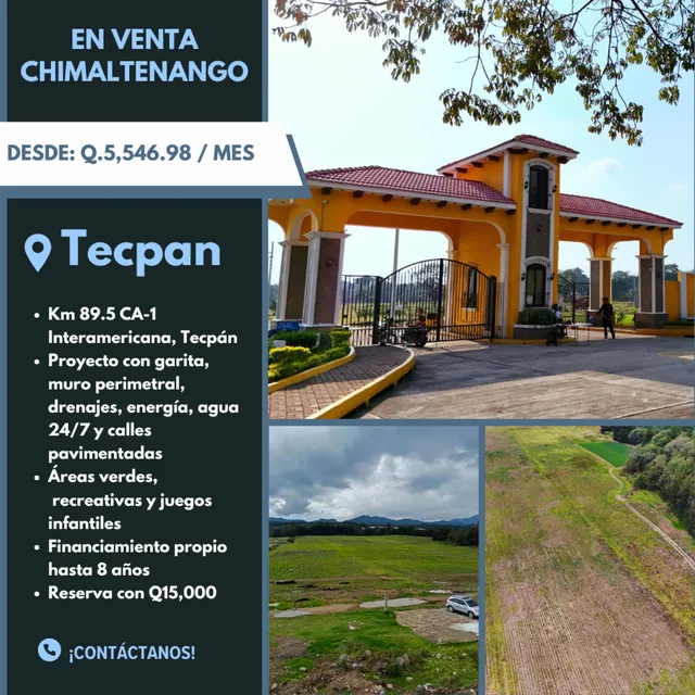 Terrenos En Venta En Tecpan