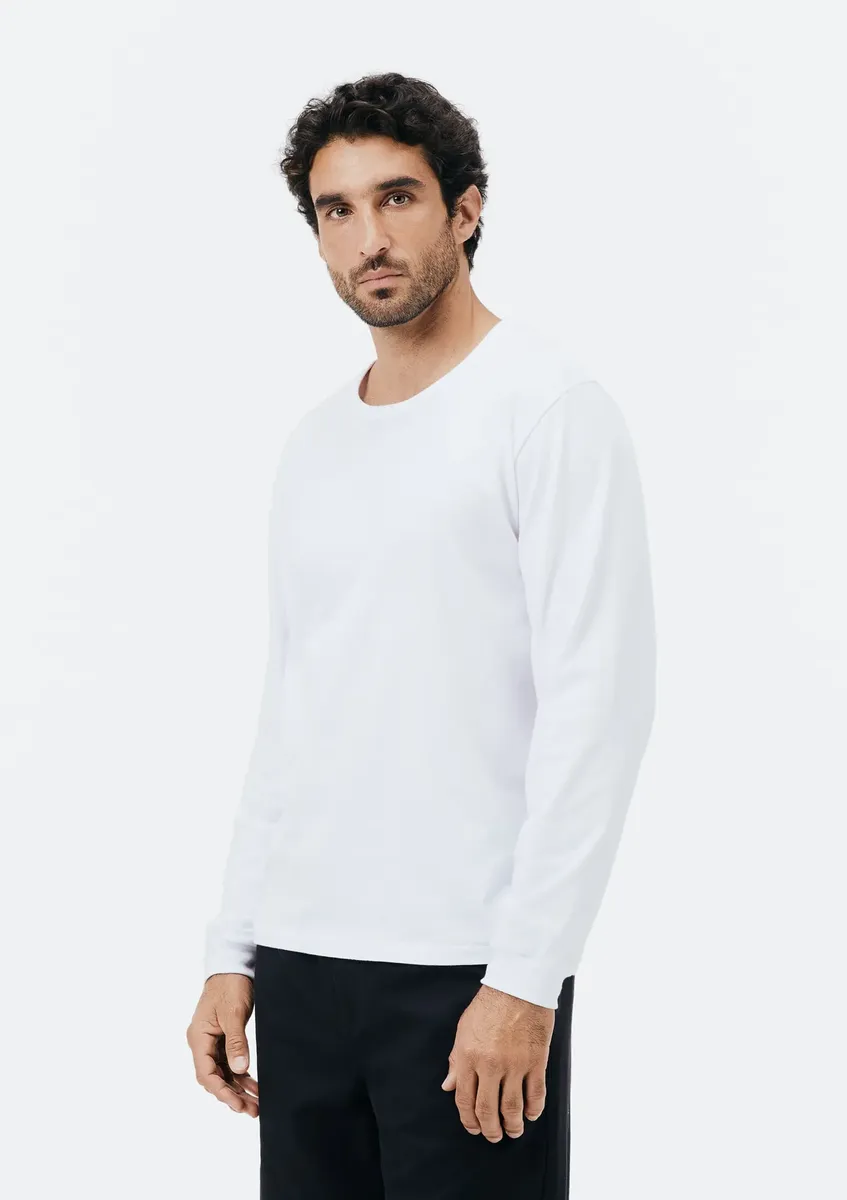 Camiseta Básica Masculina Manga Longa Slim Hering