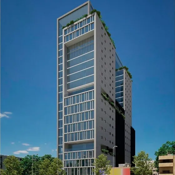Las Mercedes/torre Nest/oficina Obra Gris/67,47m2/venta