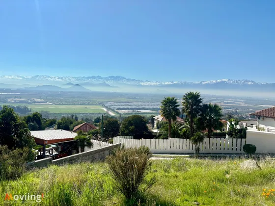 Terreno En Pendiente Con Vista Despejada A Santiago - Lomas 