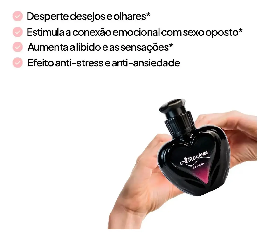 Perfume Attracione Feminino By Attracione Woman Mulher Sensual — imagem 3