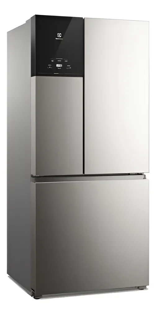 Geladeira Electrolux Frost Free Inverter 590L AutoSense 3 Portas Cor Inox Look (IM8S)