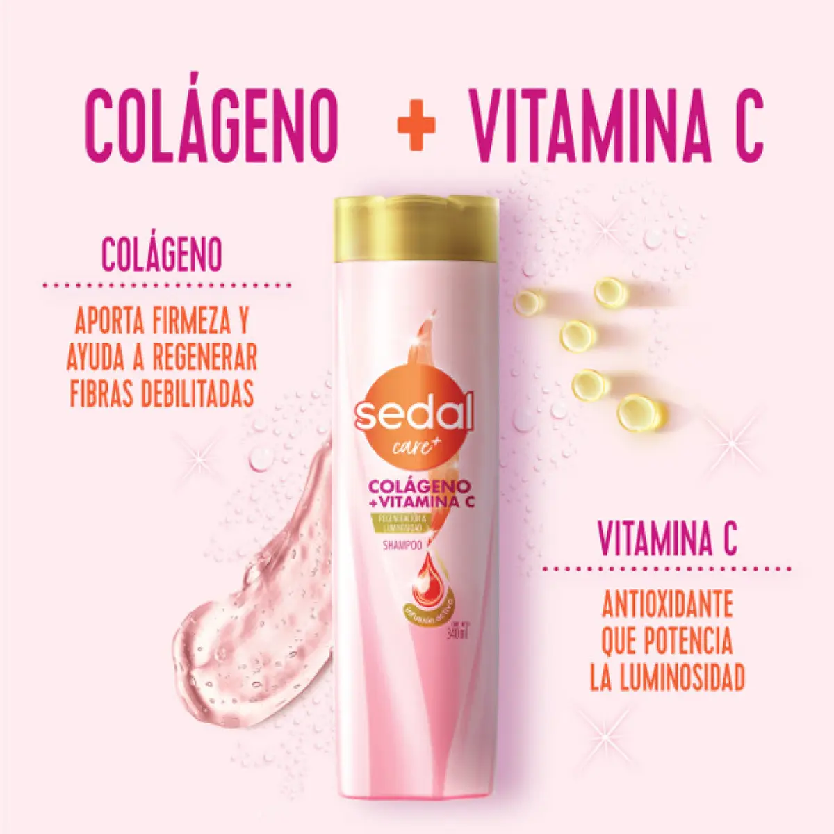 SEDAL SHAMPOO COLAGENO 340 ML