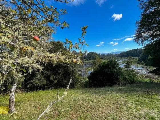 Precioso Terreno A Orillas De Río En Tralcao