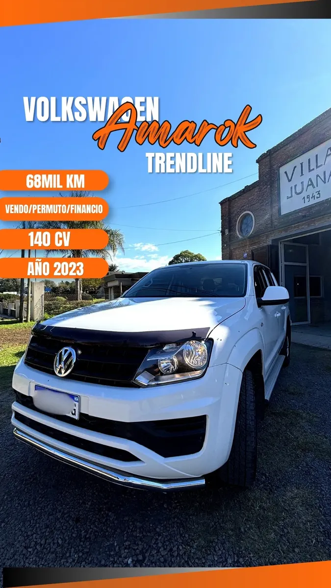 Volkswagen Amarok 2.0 Cd Tdi 140cv Trendline Llantas16