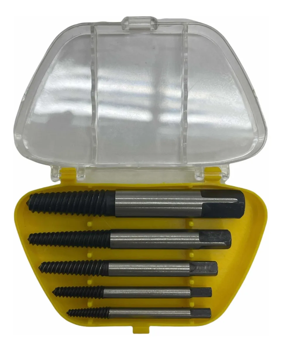Juego Extractores Tornillos Dañados Pelados X5pcs Uyustools