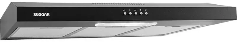 Depurador De Ar Suggar Slim DPS181PT 80cm Cor Preto