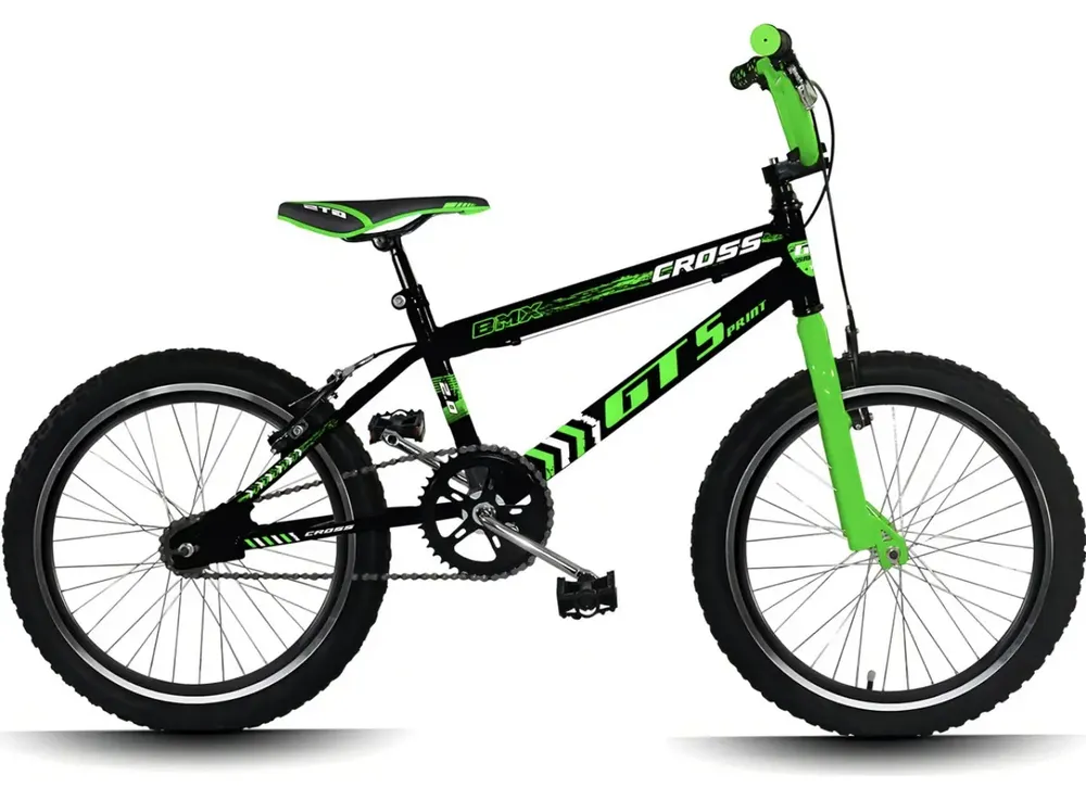 Bicicleta Aro 20 BMX aero cross infantil GT Sprint Cross R20 Freio