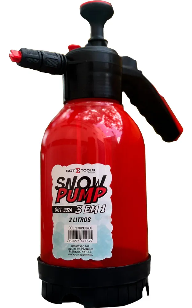 Snow Foam Manual E Pulverizador Híbrido 3 Em 1 Cap. 2 Litros