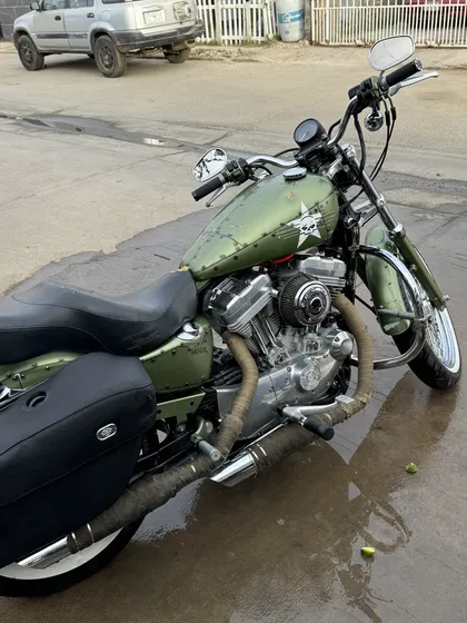 Harley Davidson.  Army