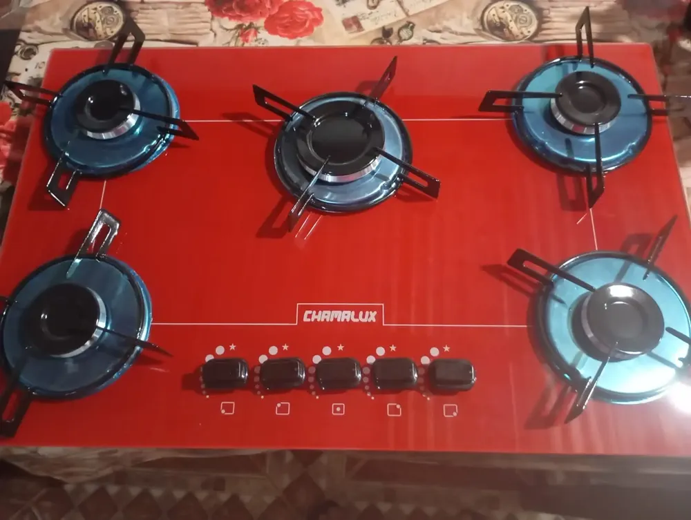 Cooktop 5 Bocas Chamalux Acendimento Automático Vrm Bivolt