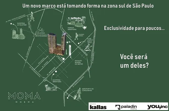 Alto Padrão - Moma Moema | Aptos 3 E 4 Dorms (147m², 194m² E 384m²) | Em Obras