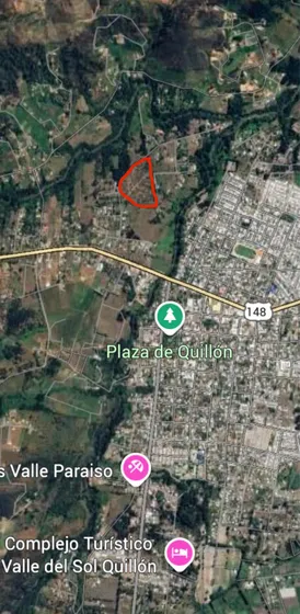 Terreno Parcela De 5,8 Hectáreas En Quillon
