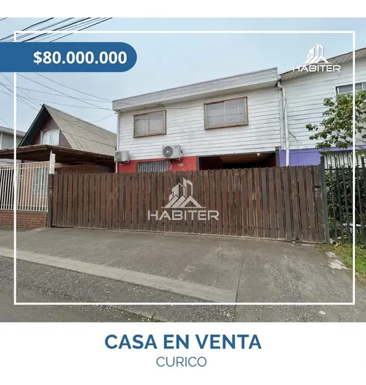 ¡tu Próximo Hogar En Villa Conavicoop, Curicó! 3d 2b