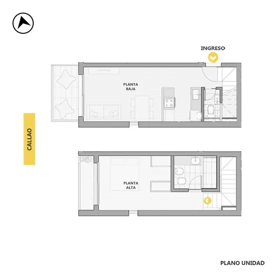 Departamento 1 Dormitorio En Venta, Balcón Al Frente - Pichincha, Rosario