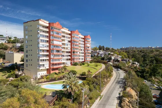 Viña Soleado Depto 3d Y 2b Con Espectacular Vista Panorámica