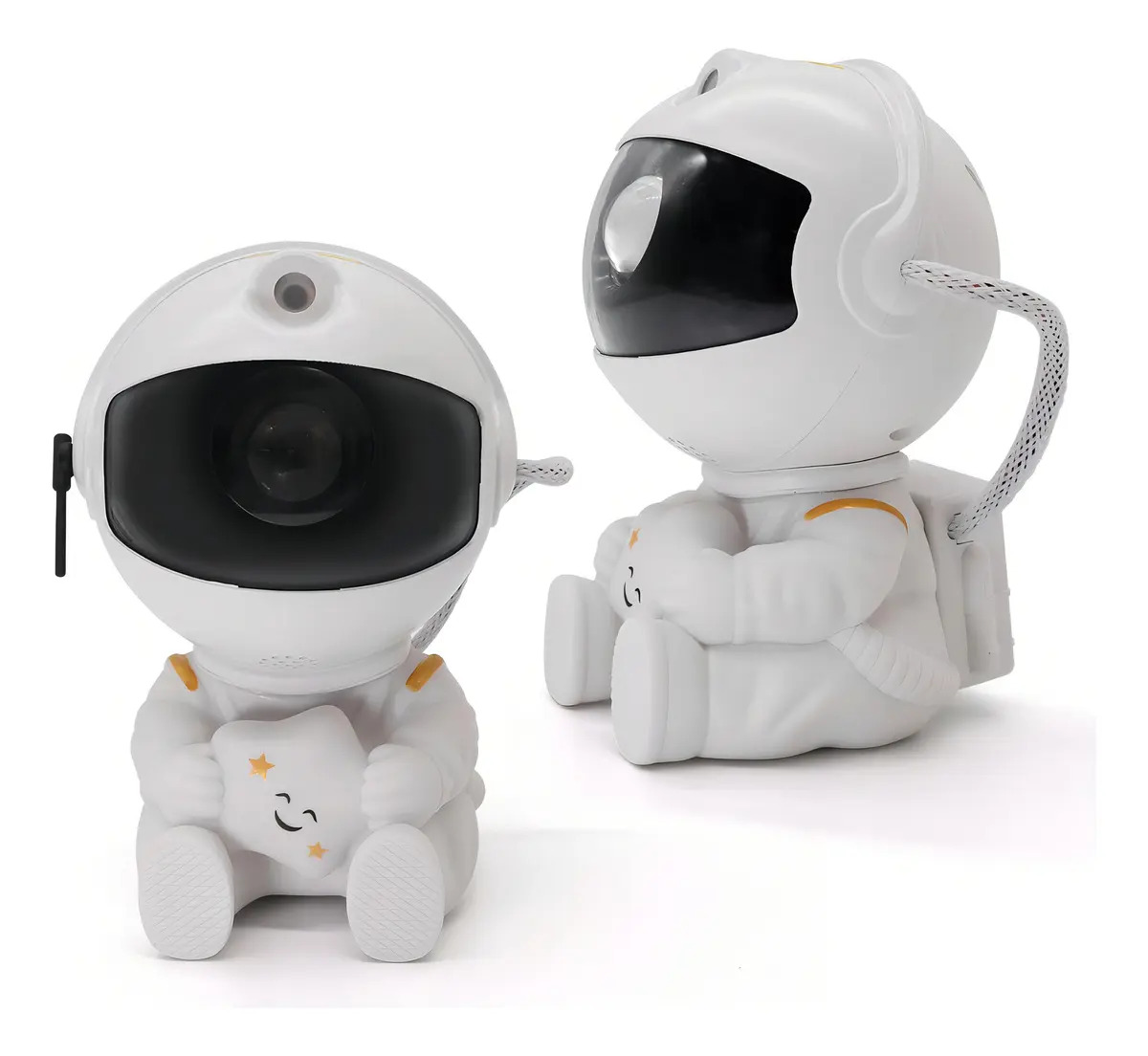 Astronauta de Galáxia e Estrelas LED Com Controle Remoto USB