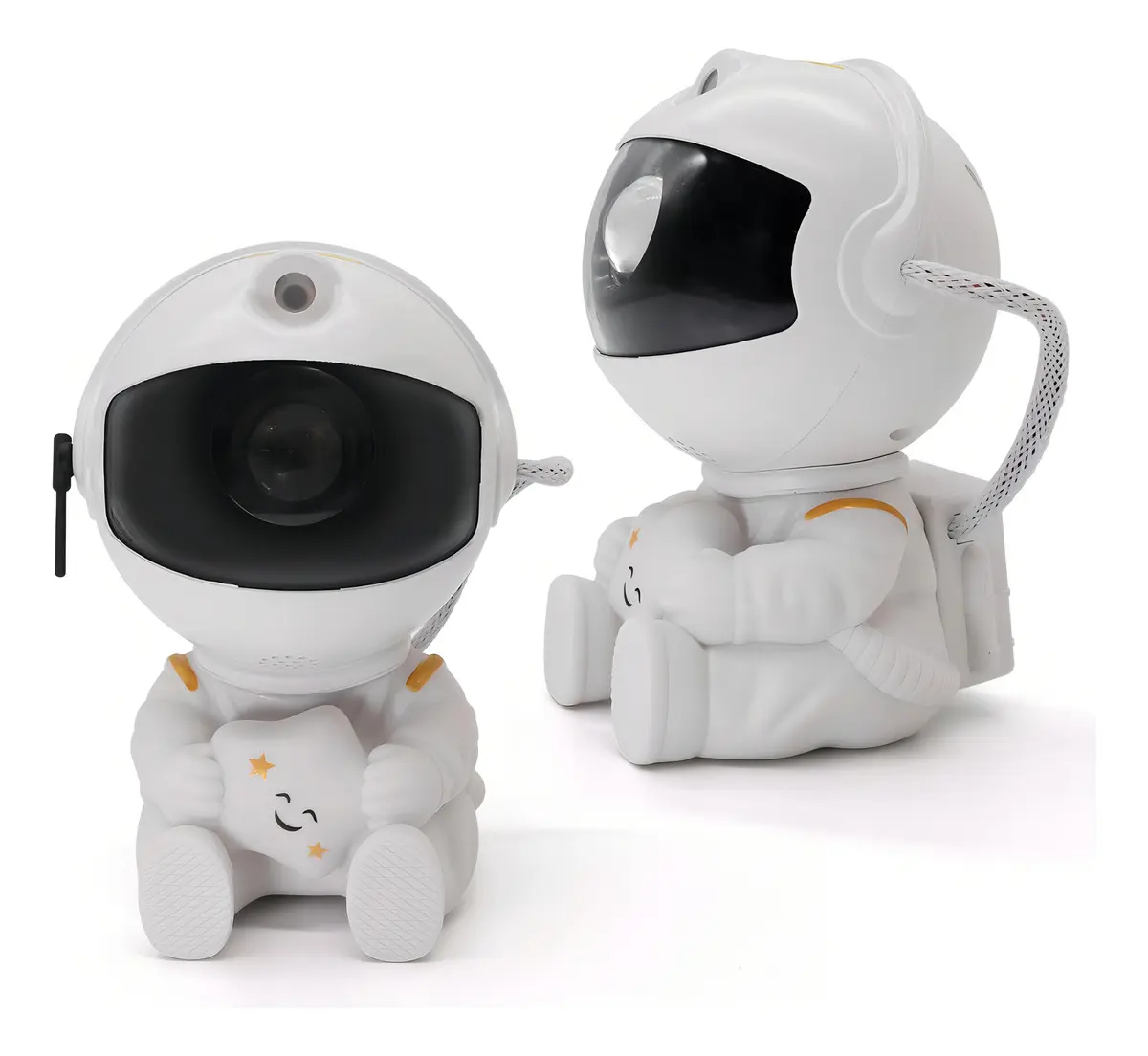 Astronauta de Galáxia e Estrelas LED Com Controle Remoto USB