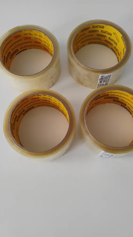 Fita Adesiva Durex Transparente 4.5cm Larga 45m Pacote Com 4 Unidades - Imagem 2