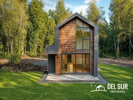Moderna Casa Inserta En Bosque Nativo Cercano A Puerto Varas
