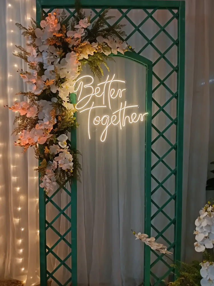 Letreiro Neon Led Better Together 60cm Decoração Casamento