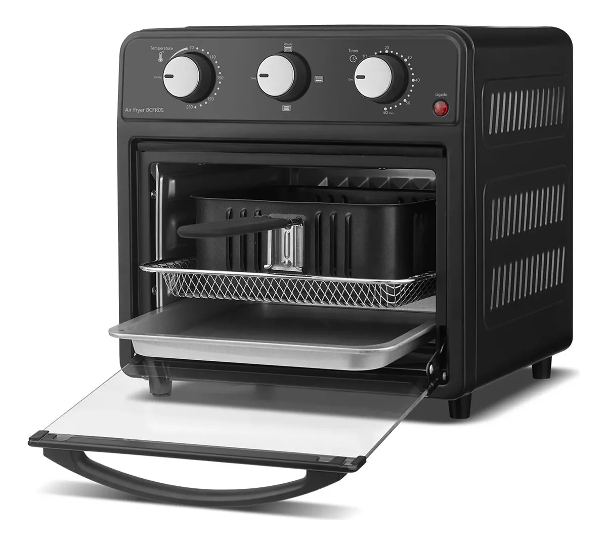 Air Fryer Bella Cuccina 12L 2 Grelhas 1700W BCFR05 - Imagem 2