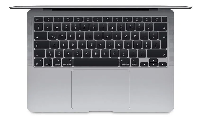 Imagen 2 de 7 de Apple Macbook Air (13 pulgadas, 2020, Chip M1, 256 GB de SSD, 8 GB de RAM) - Gris espacial