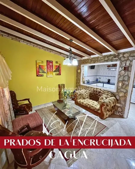 Se Vende Casa En Cagua Urb. Prado La Encrucijada