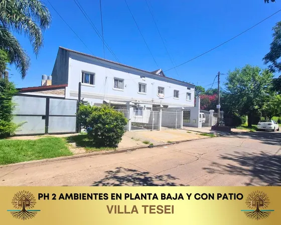 Ph Dos Ambientes Con Patio En Villa Tesei En Venta Apto Crédito!