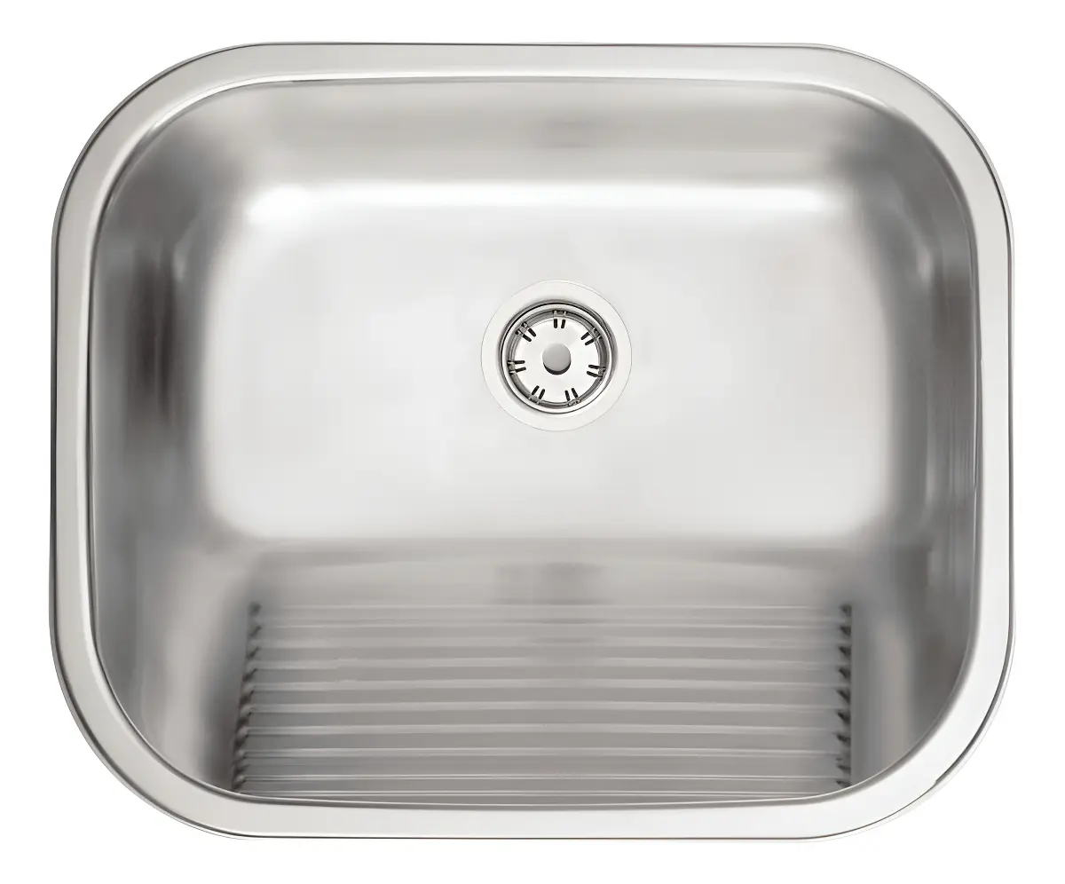 Tanque de Encaixe Tramontina Hera 34 L em Aço Inox Escovado 50x40 cm