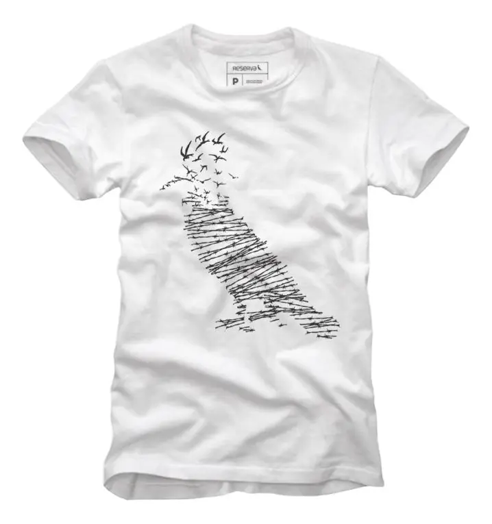 Camiseta Pica Pau Lib De Pensamento Conforto Casual Reserva