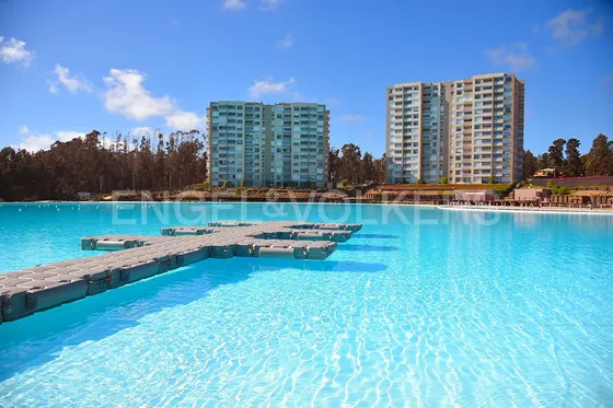 Departamento En Laguna Mar Las Cruces