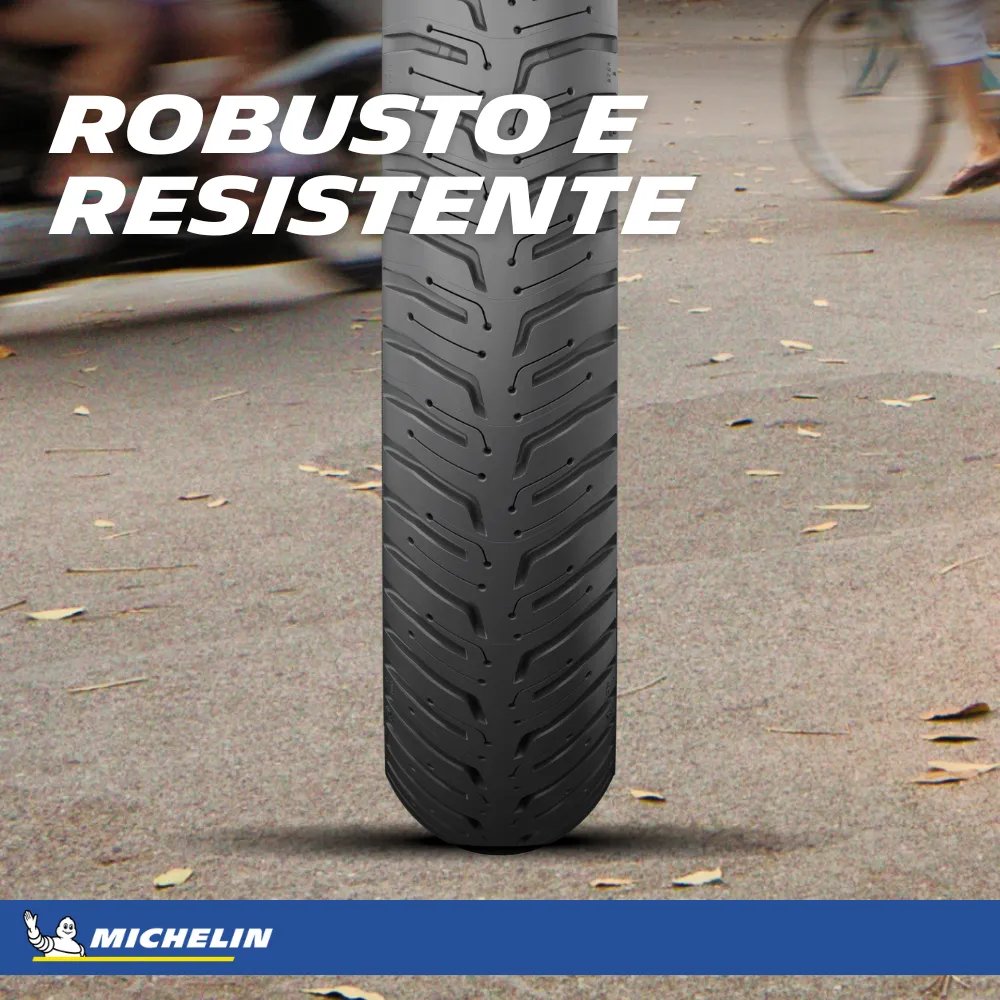 Pneu Fan Cg Tras 90/90-18 City Extra S/ Câmara Michelin - Imagem 4