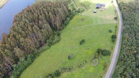 Chepu, Chiloe, 5000 M2, Camino Asfaltado, Limita Con Rio