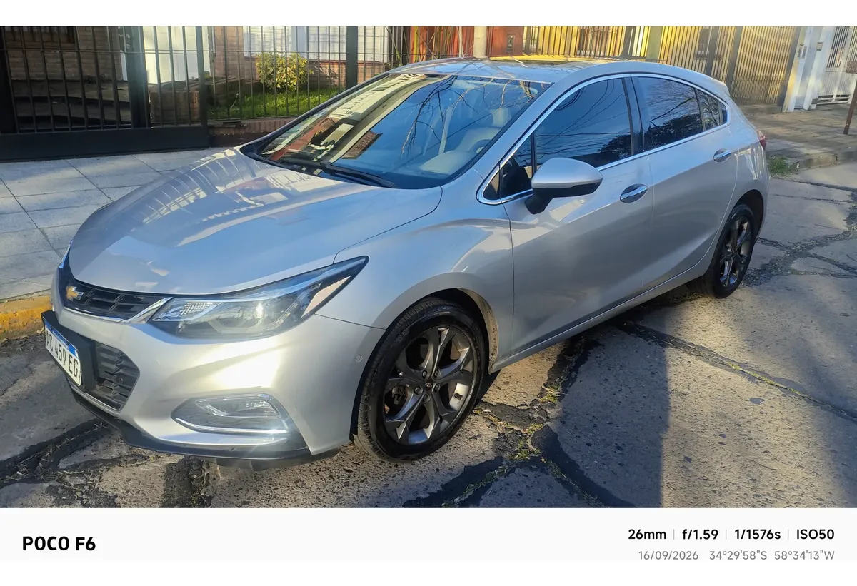 Chevrolet Cruze 1.8 Ltz  + Plus Premier At 141cv