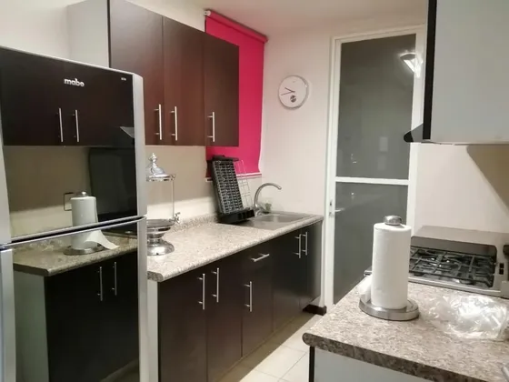 Departamento Amueblado, 3 Recámaras, Jardín Con Alberca Y Palapa