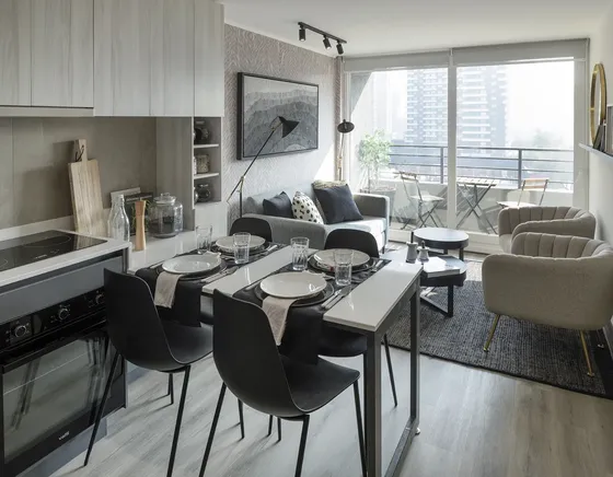 Venta De Departamento En Ñuñoa. 2 Dormitorios, 2 Baños.