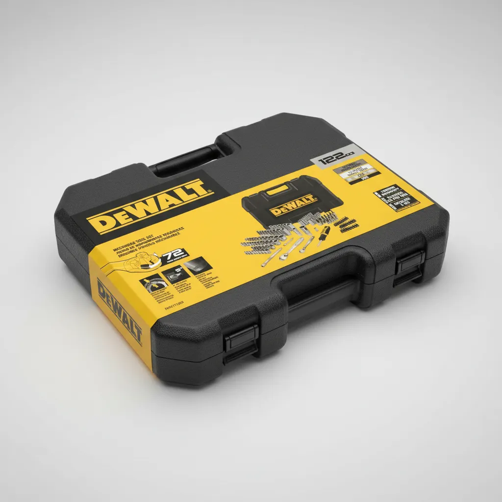 DEWALT Juego de Herramientas Mecánicas de 122 Piezas DWMT71659
