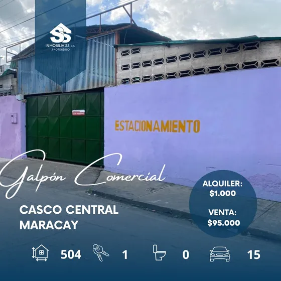 Se Vende Galpón Ubicado En Transversal De Av.bolivar Maracay