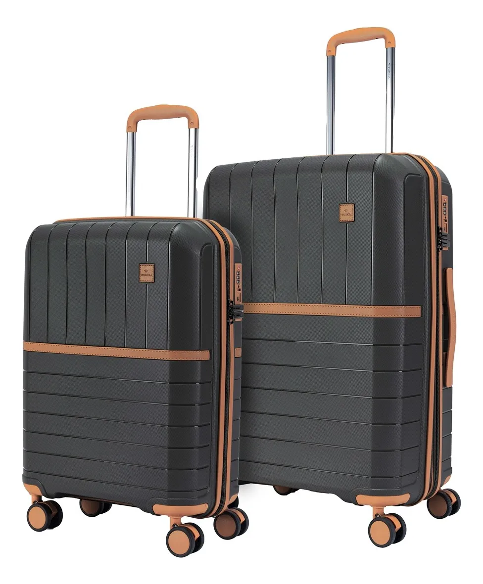 Kit 2 Malas Rodinhas 360 Primicia Viagem Original Anac Bordo