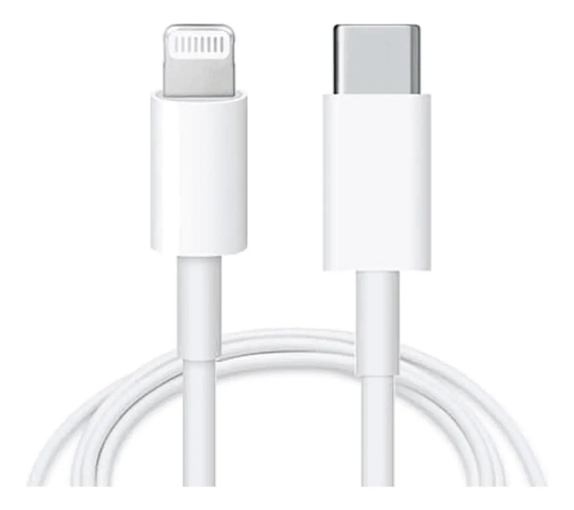 Cable Usb C Carga Rápida Para iPhone 11 12 13 14 Blanco 