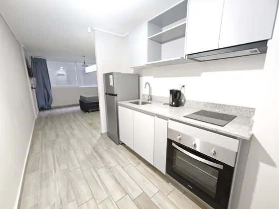 Ref:73597**     Arriendo Depto Home Estudio Amoblado, Con Re
