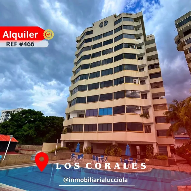 Apartamento En Alquiler En Los Corales, Ref 466