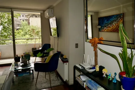 Departamento En Venta Pocuro/lyon 2d Con Walk In Closet