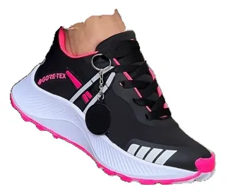Nike mujer negro con fucsia hotsell