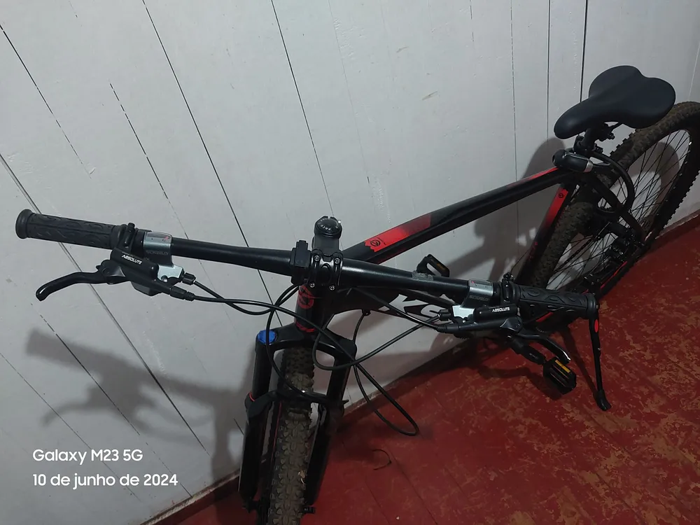 Bicicleta Aro 29 Ksw 27 Velociddes - Freio Hidraulico Cor Azul Tamanho Do Quadro 21 - Imagem 4