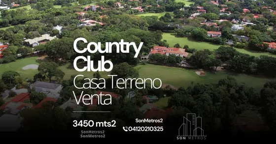 Casa Terreno Venta Country Club 3450 Mts2 Sonmetros2