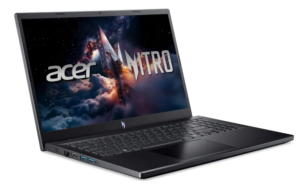 Notebook Acer Nitro V15 ANV15‑52‑51E4 – Intel Core i5-13420H 13ª Geração • 16GB DDR5 • NVIDIA GeForce RTX 4050 • 512SSD• Tela 15,6″ 165 Hz • Windows 11 Home • Teclado Retroiluminado • Wi-Fi 6 - Imagem 2