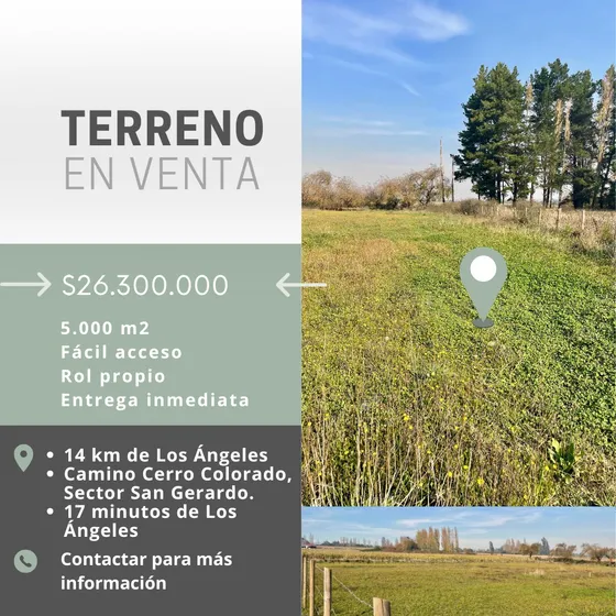 Se Vende Hermosa Parcela En Los Ángeles